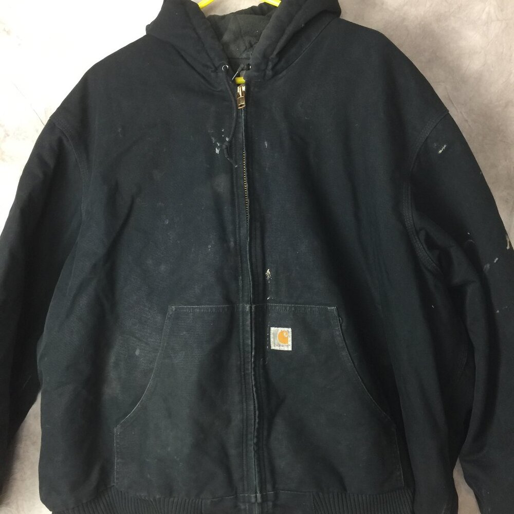 Carhartt 3XL Jacket Distressed Trashed Vintage Barn Coat Work Coat Made in USA